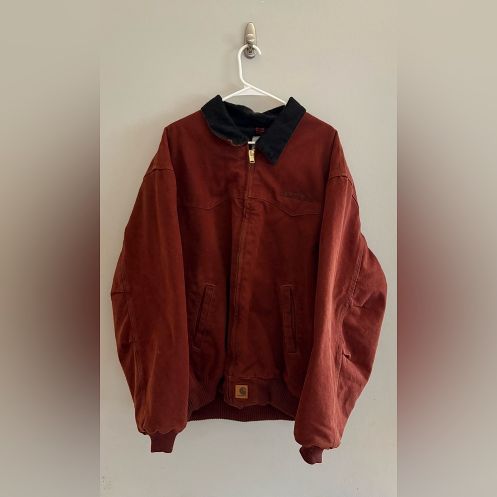 Vintage Carhartt Santa Fe Quilted Flannel-Lined “CLY” Work Jacket J14 | size 3X